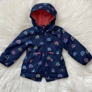 Baby Girl Fleece Lined Jacket